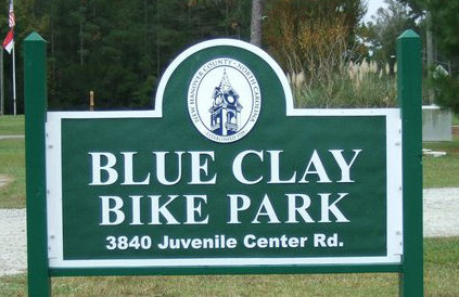 Blue clay outlet bike park